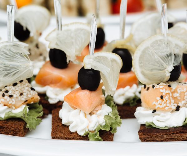 wedding food, restaurant